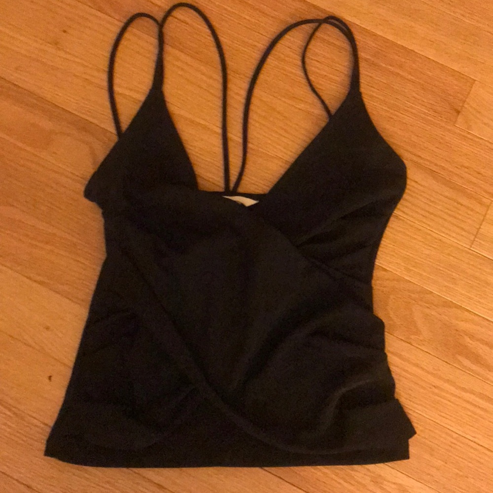 Sexy black tank top